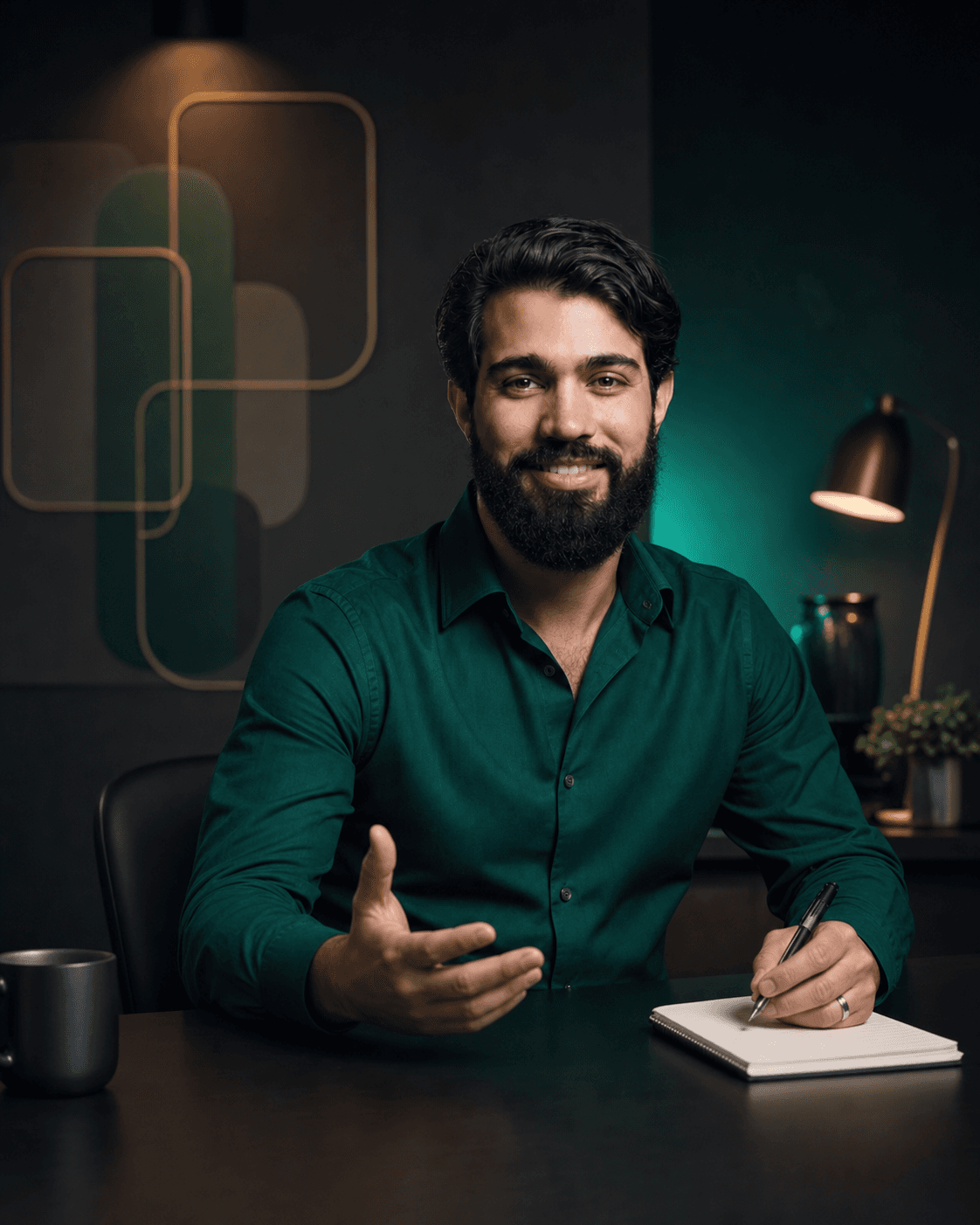 Renato Olegário orientando uma atividade prática